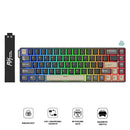 Royal Kludge RK68 HE Wired RGB Hot-Swappable Mechanical Keyboard Phantom (Mint Switch)