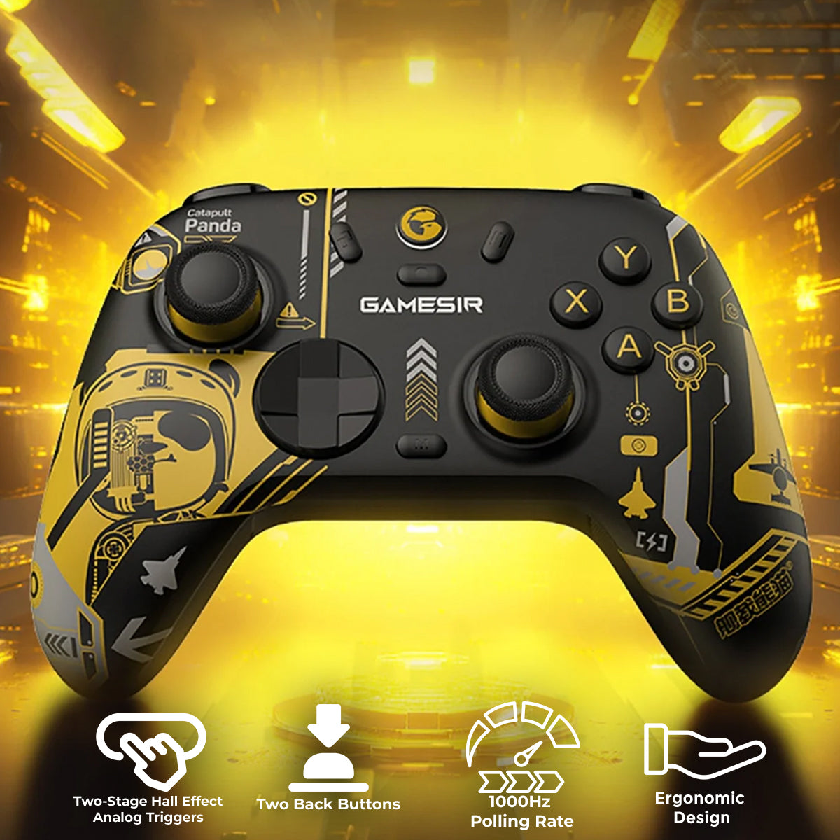 GameSir Nova 2 Lite Multiplatform Wireless Game Controller (Panda Edition)