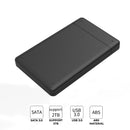 ORICO 2.5” USB 3.0 HDD Enclosure (Black) (2577U3)