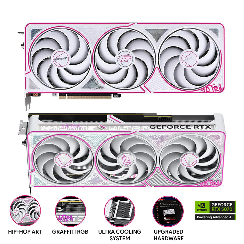 Colorful iGame GeForce RTX 5070 Ultra W OC 12GB-V GDDR7 Graphics Card