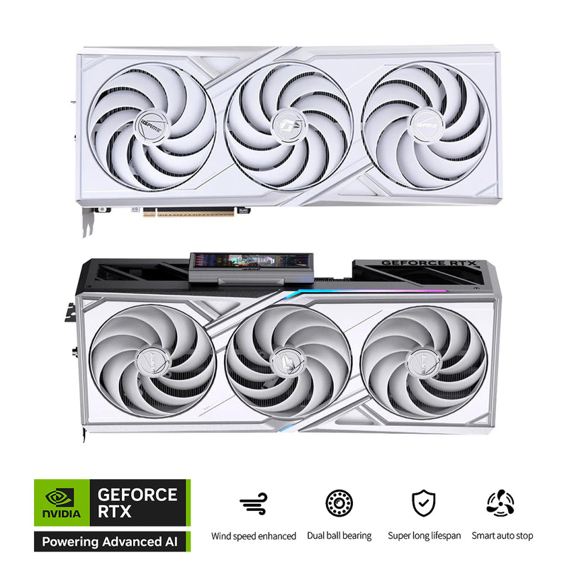 ColorFul iGame GeForce RTX 5080 Vulcan W OC 16GB-V GDDR7 Graphics Card (White)