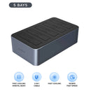 Orico 2.5"/ 3.5" SATA HDD/ SSD 5-Bay Dock with Offline Clone Function (Grey) (6656C3-C)