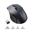 UGreen Ergonomic Wireless Mouse (Black) (MU006/15063)