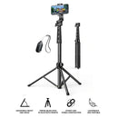 Ugreen Selfie Stick Tripod with Bluetooth Remote - 1.7m (Black) (LP680/15609)