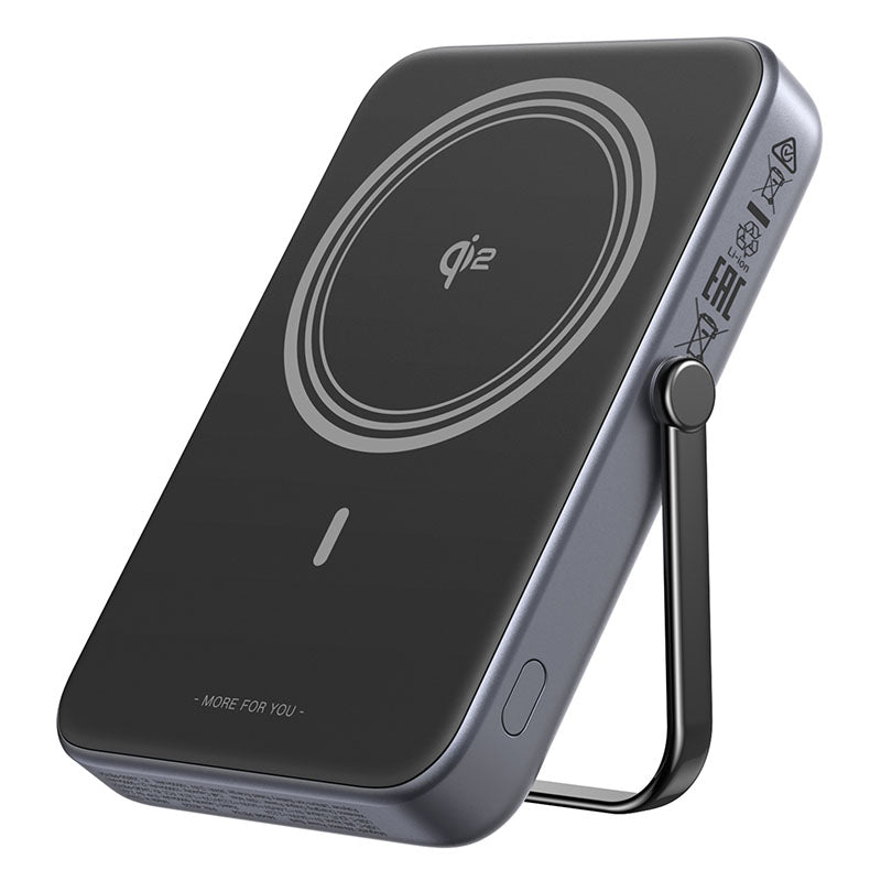 UGREEN Uno Batterie Magnétique 10000mAh 20W – Charge Sans Fil MagSafe + Support Emoji – IPhone 16/15/14 (Noir)