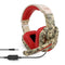 Ipega Gaming Headset For PS4/XB1/NSW/NSW Lite/Mobile/Tablets/Pc (Red Camouflage) (PG-R005)