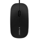 E-Yooso V-3000 Wired Optical Mouse (Black)