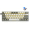 E-Yooso Z-11 RGB 61 Keys Hot-Swappable Mechanical Keyboard White/Grey (Blue Switch)