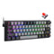 E-Yooso Z-11 RGB 61 Keys Hot Swappable Mechanical Keyboard Grey/Black (Red Switch)