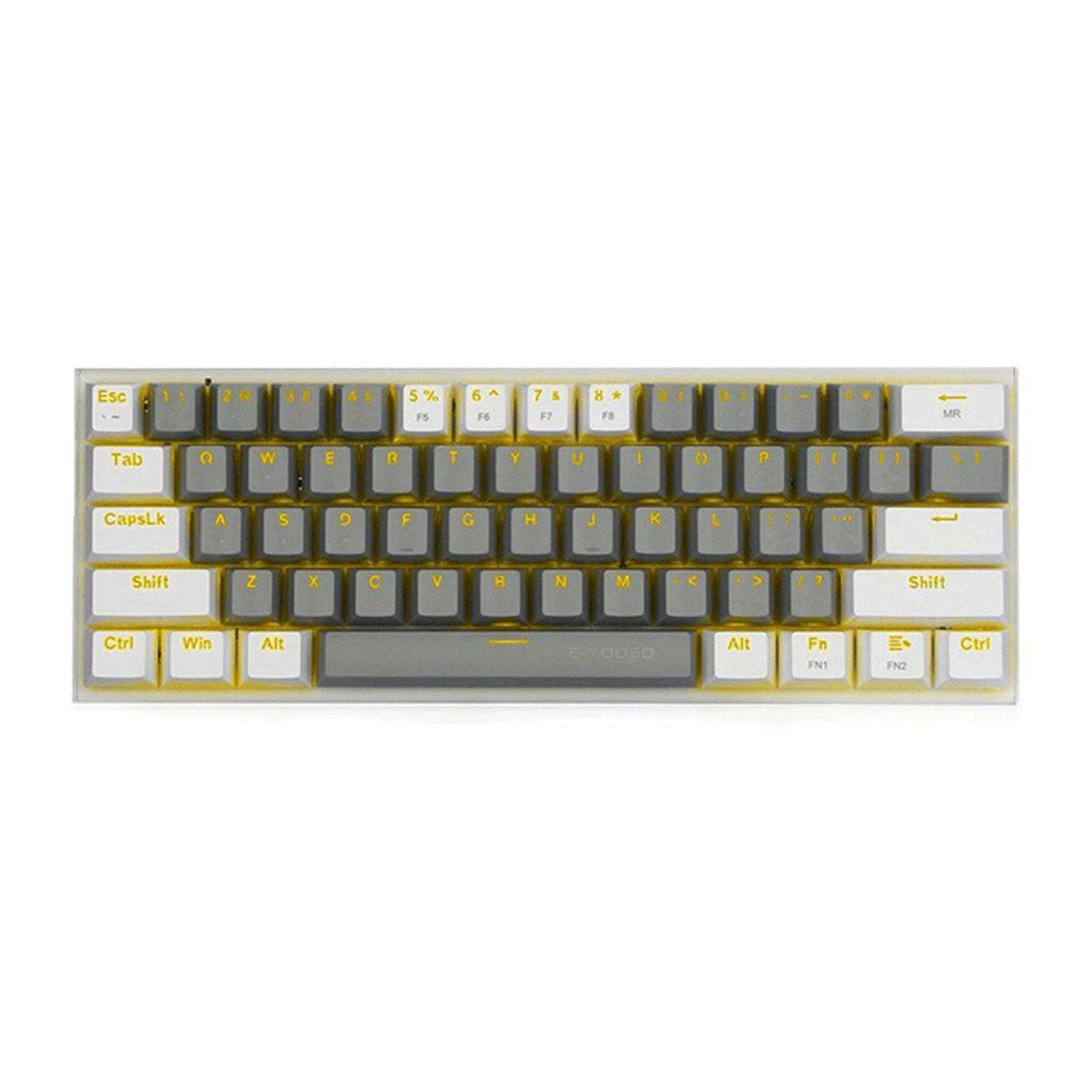 E-Yooso Z-11 RGB 61 Keys Hot Swappable Mechanical Keyboard