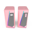 Redragon Anvil Stereo Gaming Speaker (Pink) (GS520P)