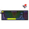 E-Yooso Z-94 Rainbow Light 94-Keys Hot-Swappable Wired Mechanical Keyboard Black/Blue (Red Switch)