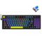 E-Yooso Z-94 Rainbow Light 94-Keys Hot-Swappable Wired Mechanical Keyboard Blue/Black (Blue Switch)