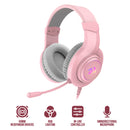 Redragon H371P-RGB Hylas USB Virtual 7.1 Surround Sound Wired Gaming Headset (Pink)