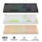 Redragon K518-RGB Crux 108-Key Wired Membrane Gaming Keyboard (Grey/Black, White/Green, Milk Tea)