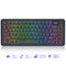 Redragon Flekact Pro Tri-Mode Gasket Mounted Mechanical Keyboard with Customizable Smart LCD Screen (K708-RGB-Pro)