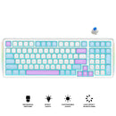 E-Yooso Z-99 RGB 99-Keys Wired Mechanical Keyboard Blue/White/Purple (Blue Switch)