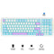 E-Yooso Z-99 RGB 99-Keys Wired Mechanical Keyboard Blue/White/Purple (Blue Switch)