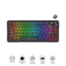 Redragon Behemoth K724RGB-PRO Tri-Mode Gasket Mounted Mechanical Keyboard with LCD Screen (Black) (RPC Linear Switch)