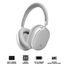 Redragon H620 Vibecore 700NC ANC Bluetooth/Wired Headphone (Silver/Grey)