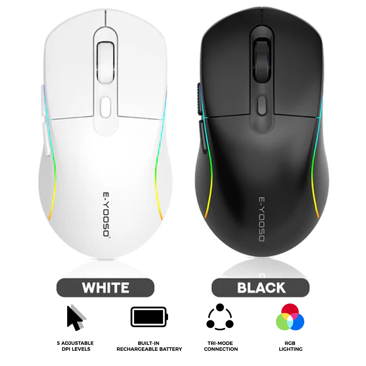 E-Yooso X-53 RGB Tri-Mode Mouse