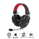 Redragon Cragblade H541-RGB Wired Virtual 7.1 Sound Gaming Headset (Black)