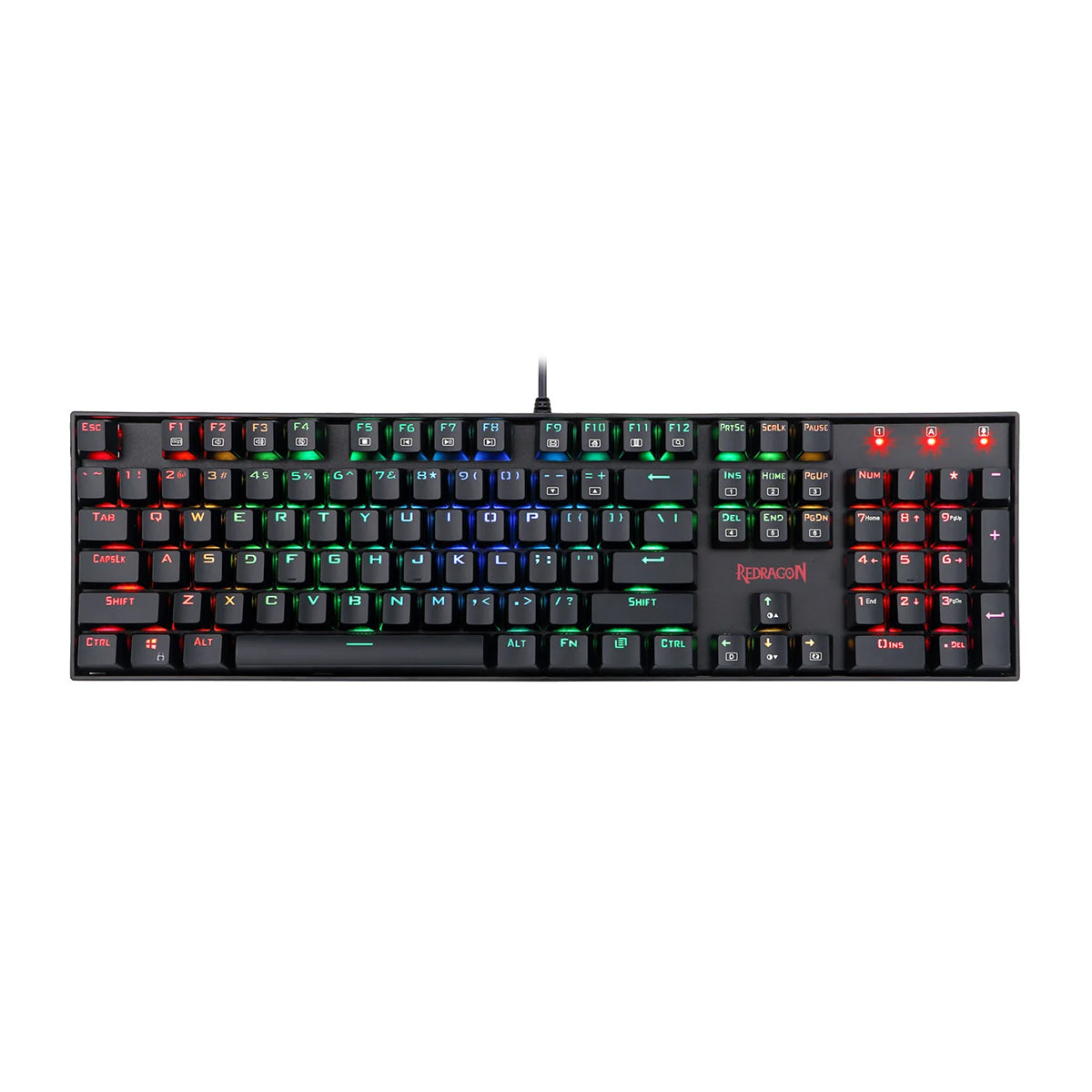 Redragon Mitra RGB Mechanical Gaming Keyboard (K551RGB-1) (Blue Switch)