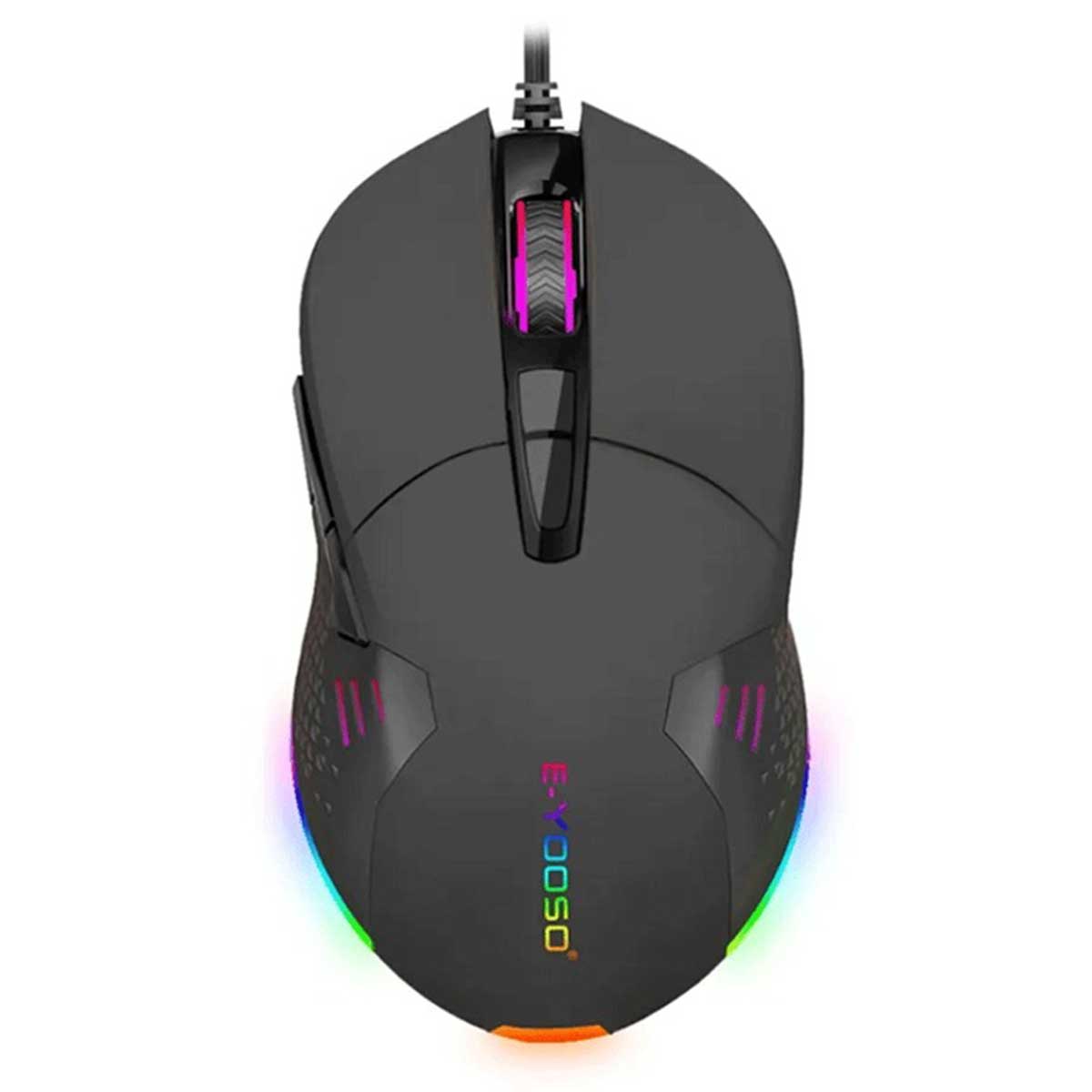 E-Yooso X-6 RGB Wired Gaming Mouse (Black)