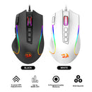 Redragon Predator Wired Gaming Mouse (Black, White)