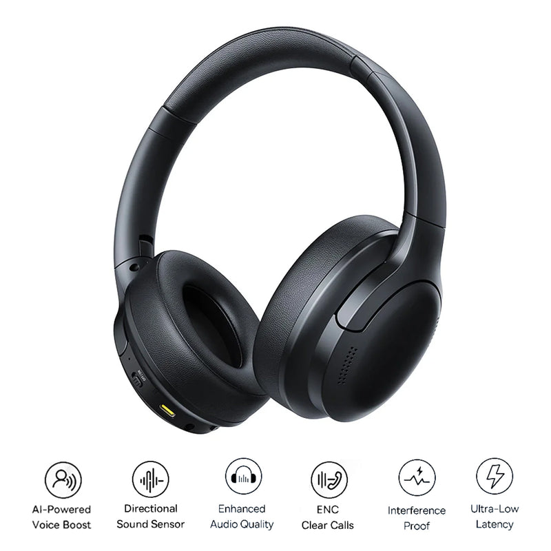 Baseus Bass BH1 Lite Wireless Headphone (Cosmic Black) (A0203C00)
