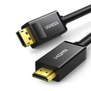 UGREEN DP Male To HDMI Male Cable 3M (Black) (DP101/10203)