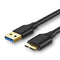 UGreen USB 3.0 A Male To Micro USB 3.0 Male Cable - 1m (Black) (US130/10841)