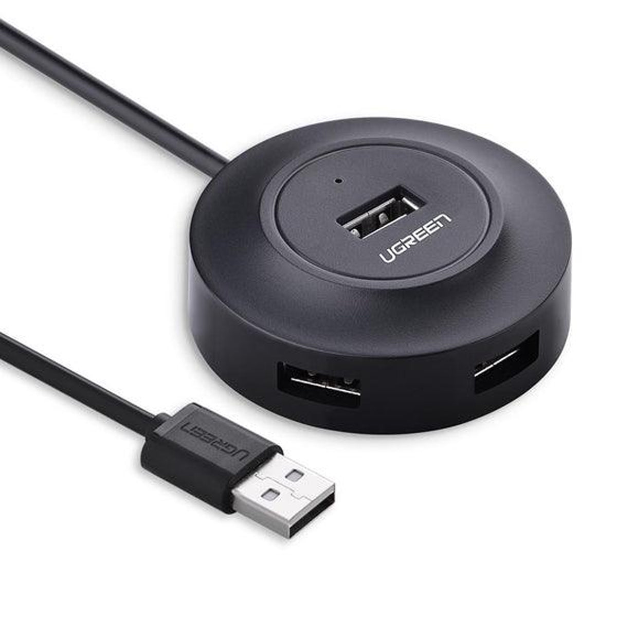 UGREEN 4-Port USB 2.0 Hub (Black) (CR106/20277)