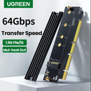 Ugreen PCIe Gen 4 x16 to M.2 NVMe Expansion Card (CM465/30715)