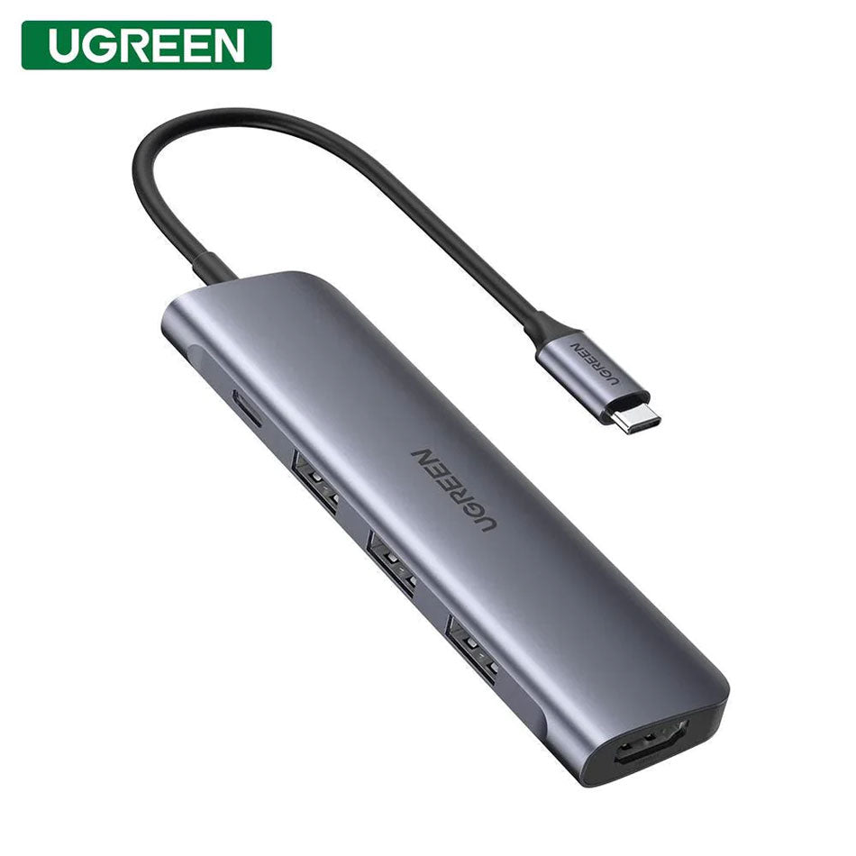 UGREEN USB-C 5-IN-1 MULTIFUNCTIONAL ADAPTER (CM136/50209) - DataBlitz