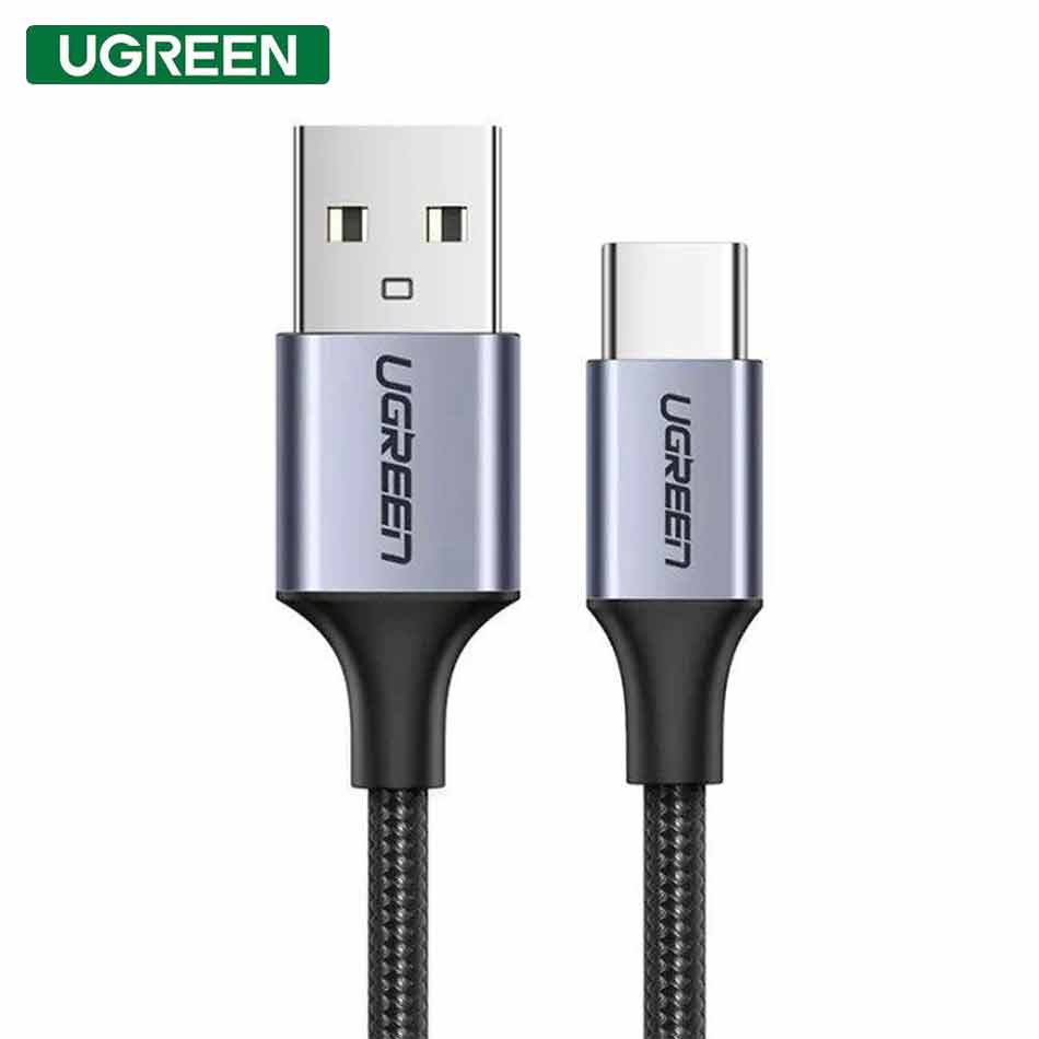 Ugreen USB-C Male to USB-A 2.0 Male Cable - 3m (Gray) (US288/60408)