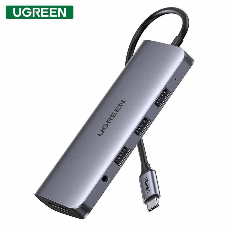 UGREEN USB-C 10-IN-1 MULTIFUNCTIONAL ADAPTER (SPACE GRAY) (CM179/80133) - DataBlitz