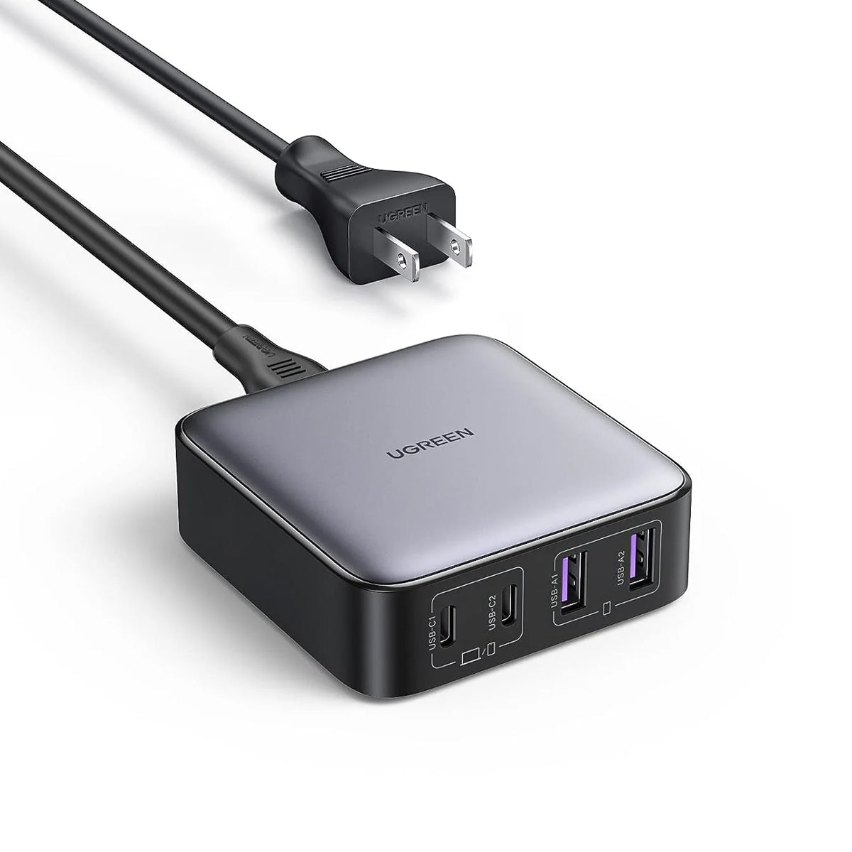UGreen Nexode 65w USB-C GAN Fast Desktop Charger (Black) (CD327/90735)