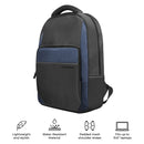 Promate Limber-BP Large Capacity Backpack with Multiple Compartments for 15.6" Laptops (Black)