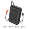Promate PowerPod-30 30000mAh Compact Power Bank with Built-In USB-C & Lightning Cable (Black)