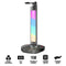 Promate FortX Multifunctional RGB Headset Stand with 15W Wireless Charger & USB Hub