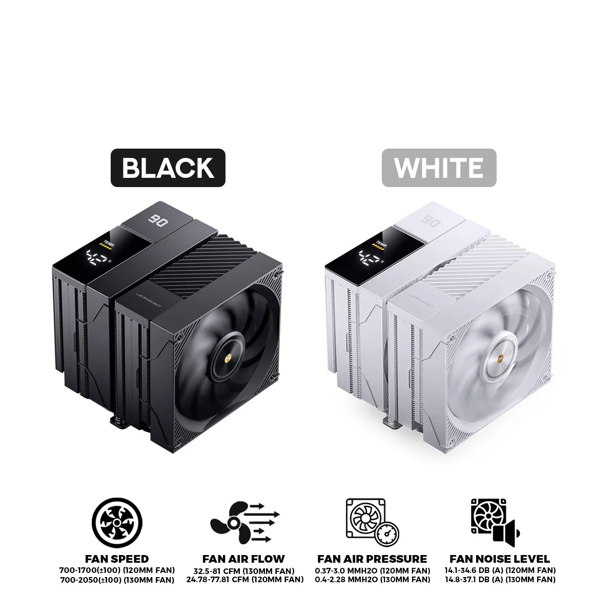 Jonsbo CC90 Digital Dual-Tower CPU Cooler