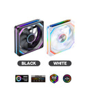 Jonsbo XA-120 120MM ARGB Infinity Mirror Series Fan (XA-120B Black, XA-120W White)