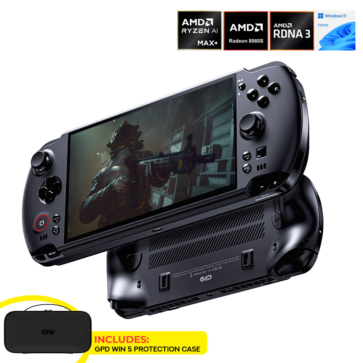GPD Win 5 AMD Ryzen AI Max+ 395 7" (1920x1080) 120Hz Gaming Display