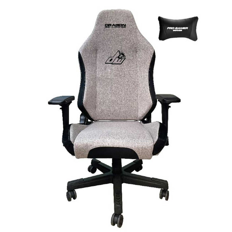 Dragonwar Pro Gaming Chair Grey GC 023