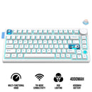 Onikuma MT706 Tri-Mode RGB 81 Keys Mechanical Keyboard with Knob