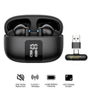 Onikuma TX612 ENC Dual Microphone Noise Reduction Wireless Earphones (Black)