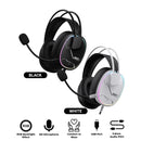 Onikuma X91 RGB Lightweight Gaming Headphone with Microphone (Black, Black/White)