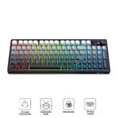Onikuma MT902 Tri-Mode RGB 95 Keys Membrane Keyboard with Rotation Control (Black Gradient)