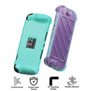 Skull & Co. HardShell Front Cover & Protective Case Bundle for Nintendo Switch 2 (Light Purple/Light Green) (NS2FCSET-LPLG)